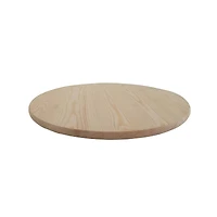 18" Unfinished Wooden Circle Plaque by Make Market®