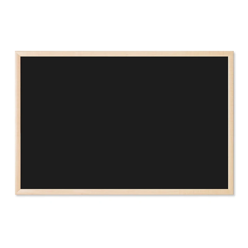 U Brands™ 36'' x 24'' Birch MDF Framed Chalkboard