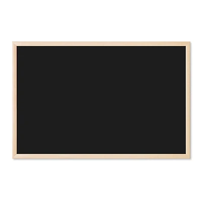 U Brands™ 36'' x 24'' Birch MDF Framed Chalkboard