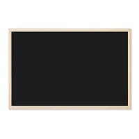 U Brands™ 36'' x 24'' Birch MDF Framed Chalkboard