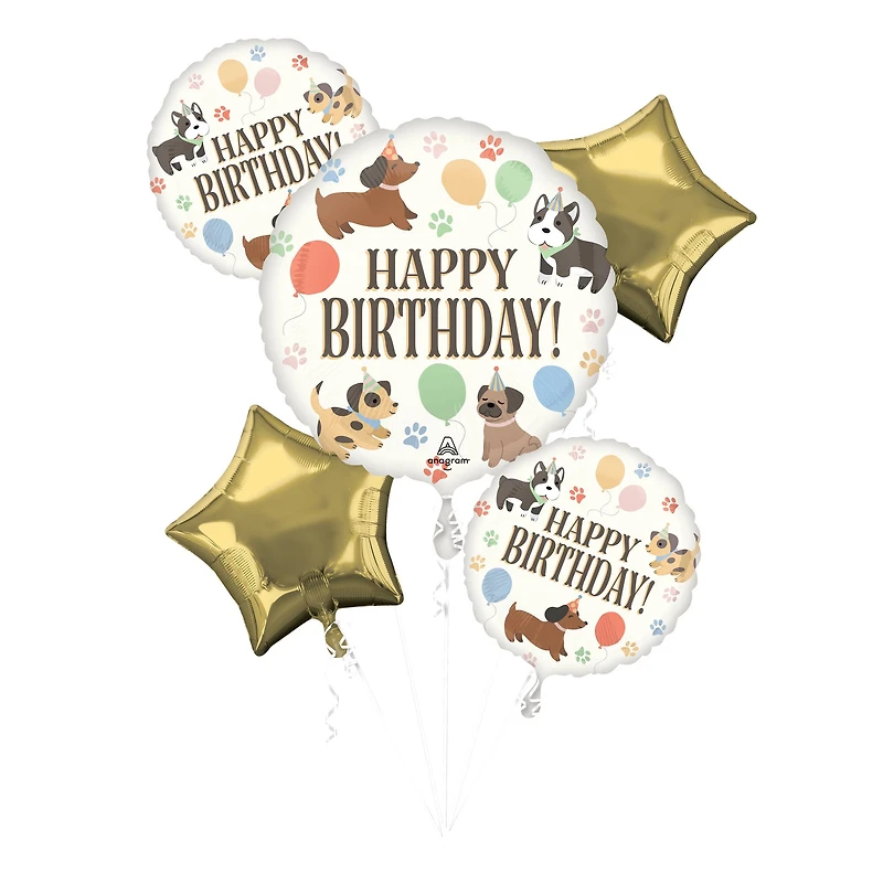 Pawsome Party Foil Balloon Bouquet