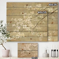 Designart - Dogwood in Spring Neutral