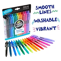 Crayola® Take Note!™ Washable Gel Pens, 2 Packs of 14