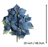 18.5" Water Resistant Poinsettia Bush by Ashland