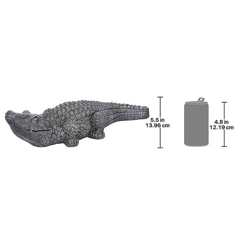 Design Toscano 25" Swamp Beast Garden Gator Statue