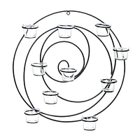 17.25" Hypnotic Candle Wall Sconce