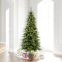 8.5ft. Pre-Lit Slim Camdon Fir Artificial Christmas Tree, Warm White Dura-Lit® LED Lights