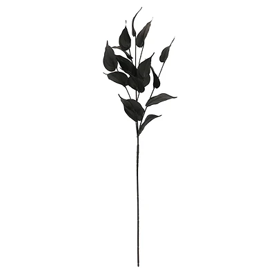 Black Philodendron Leaves Stem by Ashland®