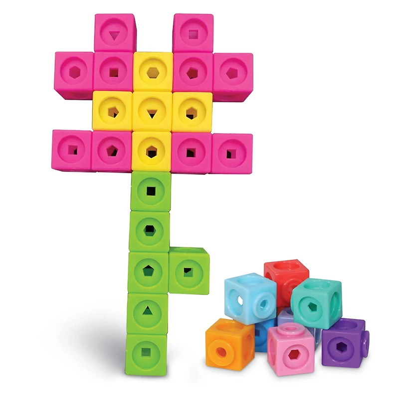 Learning Resources Mathlink Cubes Kindergarten Math Activity Set: Mathtastics!