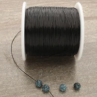 Stretch Magic® 0.6mm Black Bead & Jewelry Cord