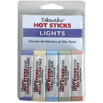 Enkaustikos® Hot Sticks Light Tones Paint Set