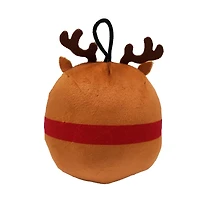 3.5" Reindeer Ornament Plush by Creatology™