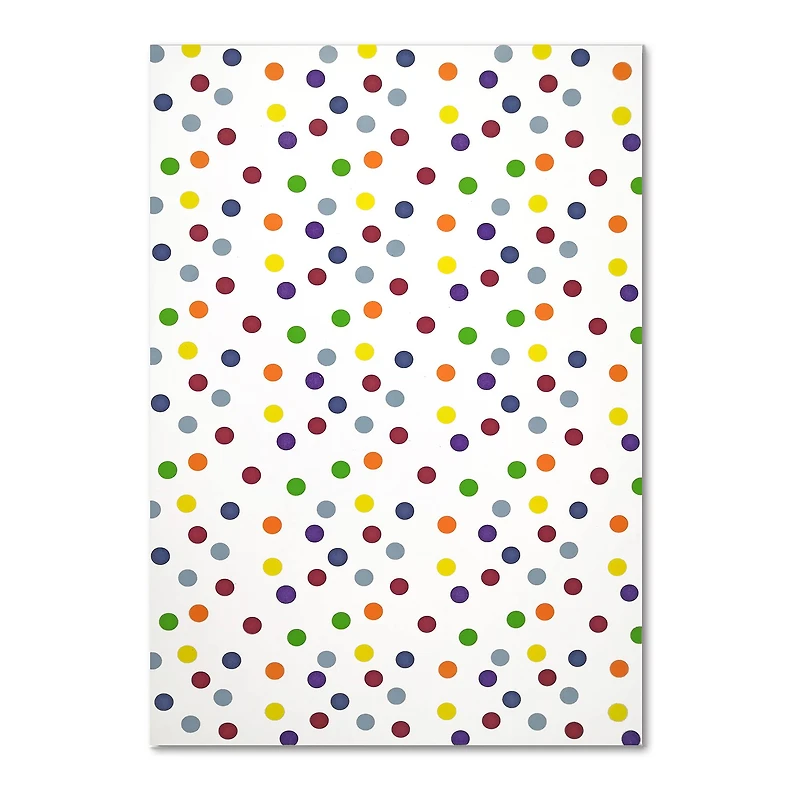 20 Pack: 12" x 18" Rainbow Dots Printed Foam Sheet by Creatology™