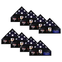 8 Pack: Deluxe Flag Case with Photo Display by Studio Décor®