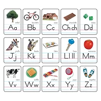 Spanish Alphabet Cards with Photos