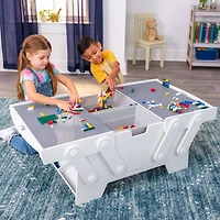 KidKraft Building Bricks Play N Store Mega Table