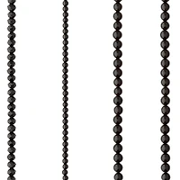 Black Mixed Glass Round Beads by Bead Landing™