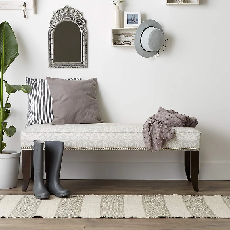 DII® Variegated Stripe Recycled Yarn Floor Runner