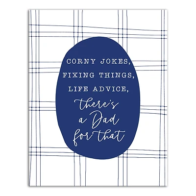 There's Dad For That Canvas Wall Art