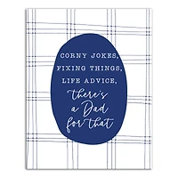 There's Dad For That Canvas Wall Art