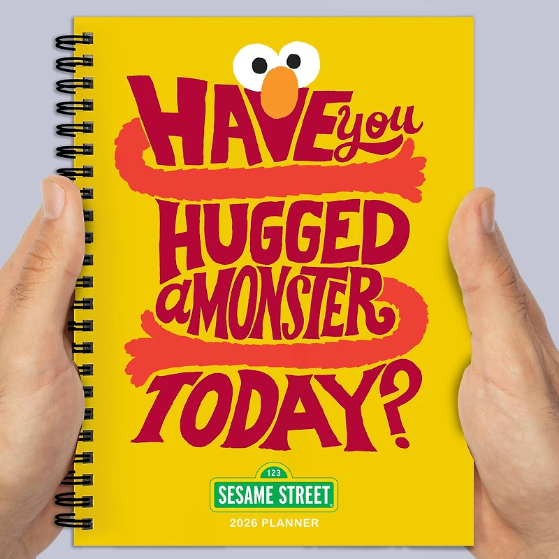 2026 Sesame Street Medium Weekly Monthly Planner