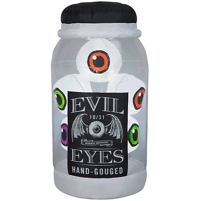 5.5ft. Airblown® Inflatable Flashing Evil Eye Jar