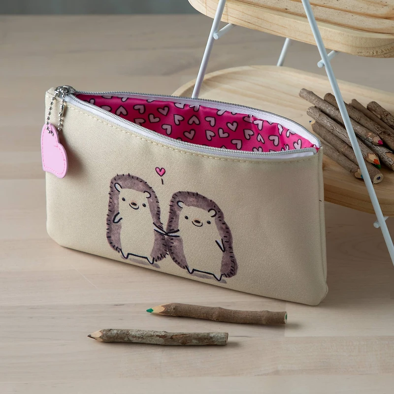 Beige Hedgehog Pouch By Artist's Loft™