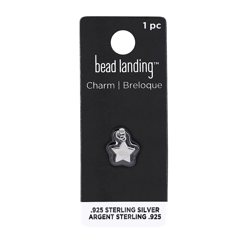 Sterling Silver Star Icon Charm by Bead Landing™