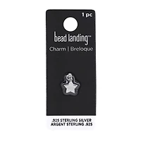 Sterling Silver Star Icon Charm by Bead Landing™