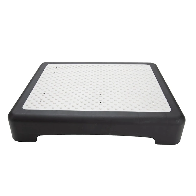 Mind Reader 20" Black Plastic Step Stool