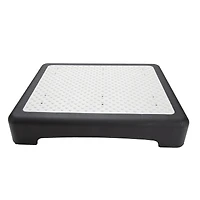 Mind Reader 20" Black Plastic Step Stool