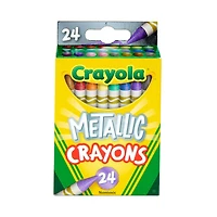 Crayola® Metallic Crayons, 24ct.