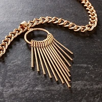 Gold Metal Tassel Pendant by Bead Landing™