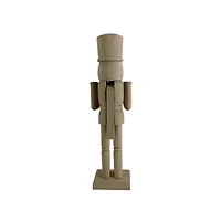 14" Drummer DIY Pinewood Nutcracker by Make Market®
