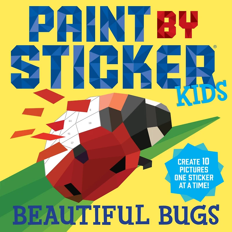 Workman Publishing Paint by Sticker® Beautiful Bugs