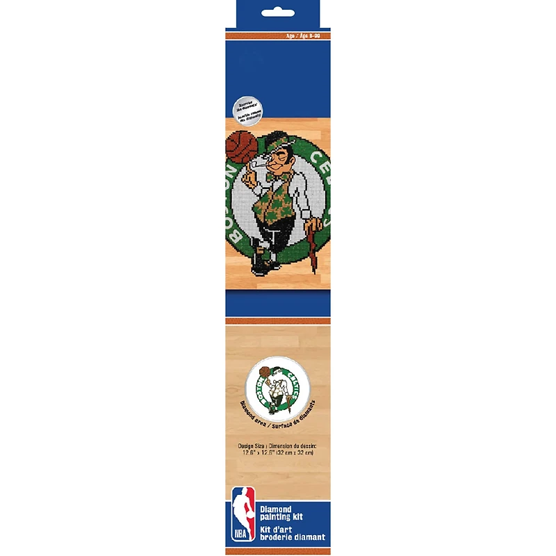 Camelot® Dots Intermediate NBA Boston Celtics Diamond Painting Kit