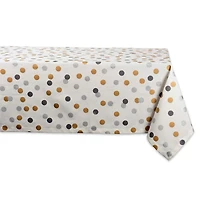 DII® 84" Metallic Confetti Tablecloth