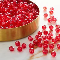 5.5mm Red AB Faceted Acrylic Round Bead Value Pack by Bead Landing™