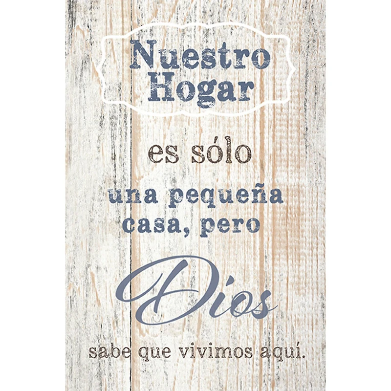 Nuestro Hogar: Our House Wall Plaque