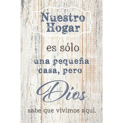 Nuestro Hogar: Our House Wall Plaque