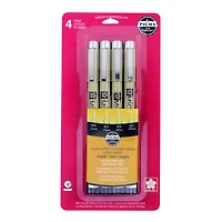 6 Packs: 4 ct. (24 total) Pigma® Micron™ Sepia & Black Extra Fine Pen Set