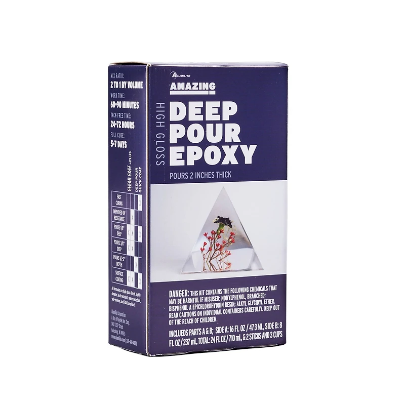 4 Pack: Alumilite™ 24oz. Amazing Deep Pour Epoxy