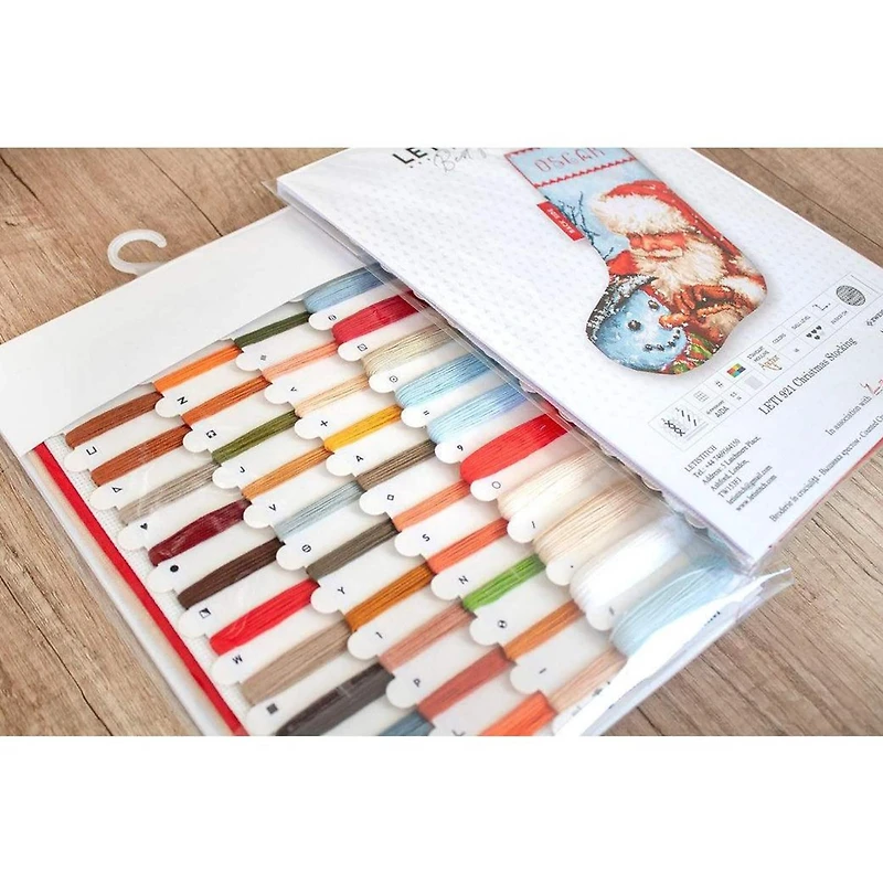 Letistitch Christmas Stocking Counted Cross Stitch Kit