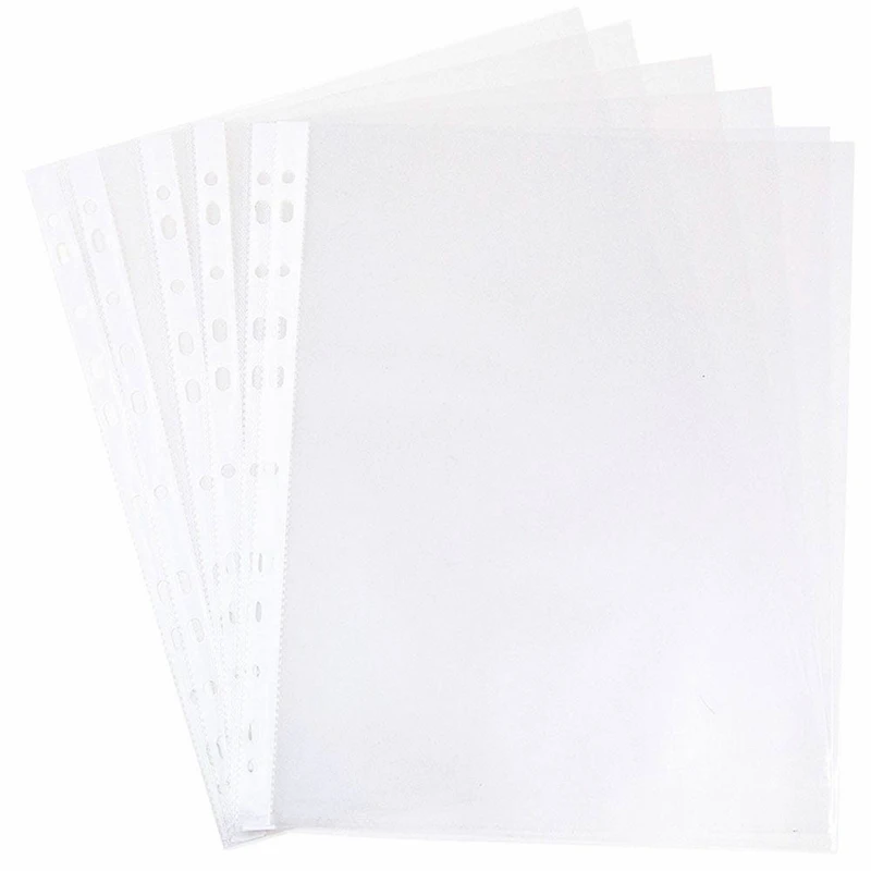 JAM Paper 8.5" x 11" Clear Sheet Protectors, 10ct.