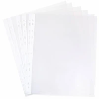 JAM Paper 8.5" x 11" Clear Sheet Protectors, 10ct.