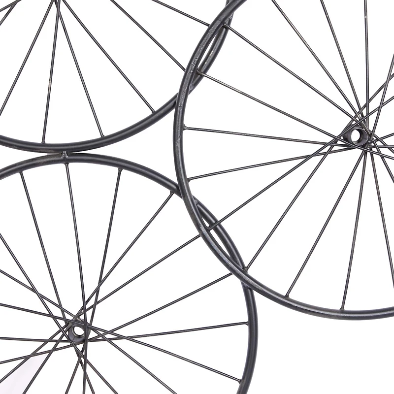 48" Black Iron Rustic Wall Décor