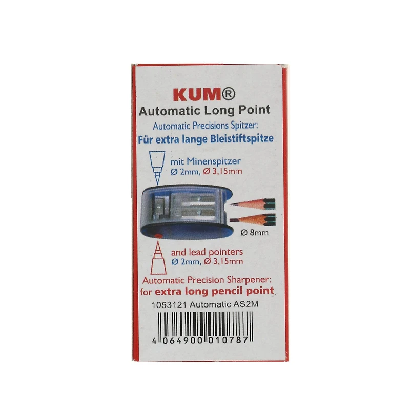 KUM® Automatic Long Point Sharpener with Lead Pointers
