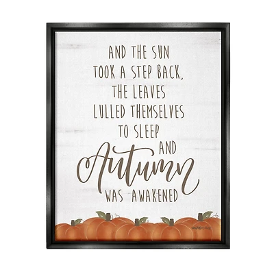 Stupell Industries Autumn Awakened Framed Canvas Wall Art