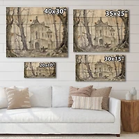 Designart - Haunted Castle In The Woods