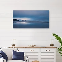 Distant Sea Stacks Canvas Giclee